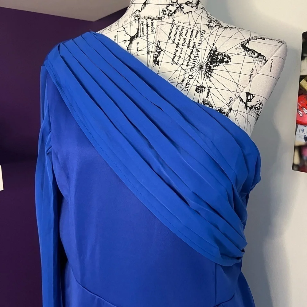 Aomei One Shouldered Open Sleeve Dress NWT